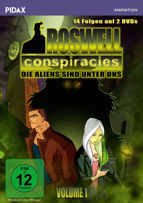 Roswell Conspiracies Vol. 1, 2 DVDs