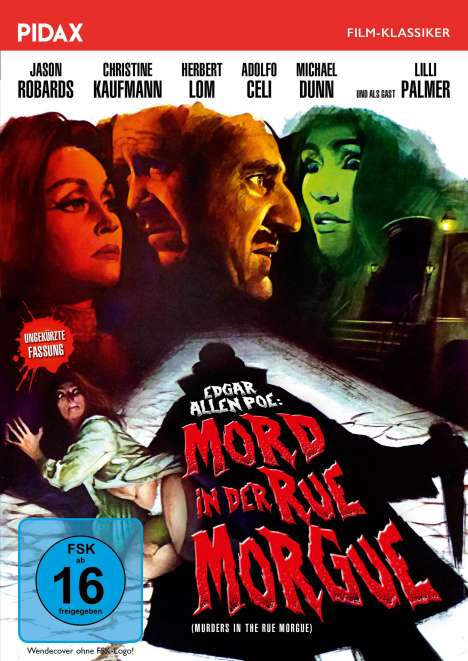Mord in der Rue Morgue (1971), DVD