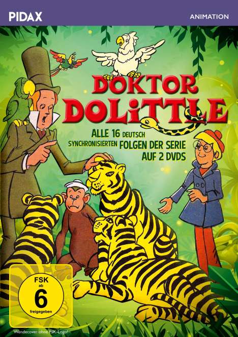 Doktor Dolittle (Komplette Serie), 2 DVDs