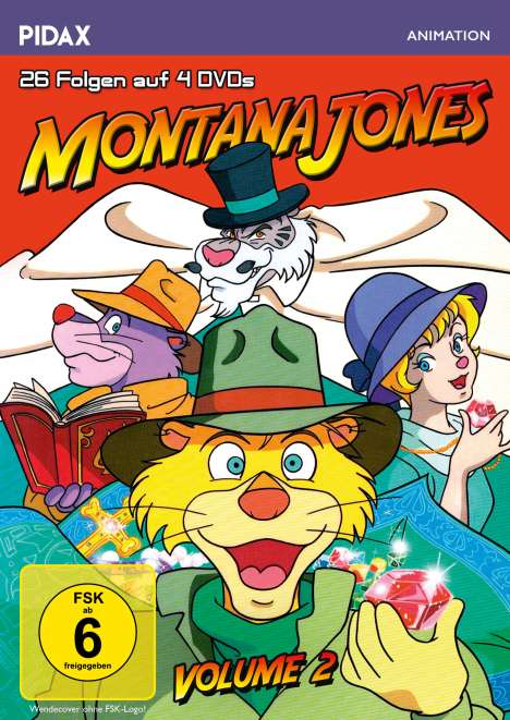 Montana Jones Vol. 2, 4 DVDs