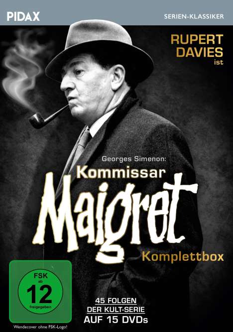 Kommissar Maigret (Komplettbox), 15 DVDs