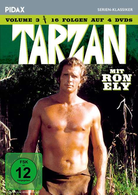 Tarzan Vol. 3, 4 DVDs