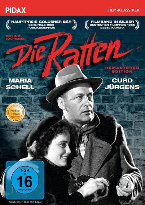 Die Ratten (1955), DVD