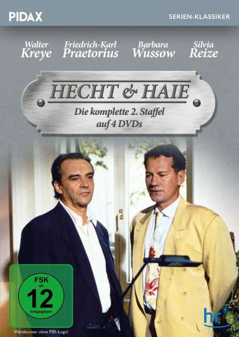 Hecht &amp; Haie Staffel 2, 4 DVDs