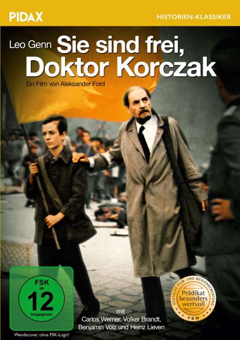 Sie sind frei, Doktor Korczak, DVD