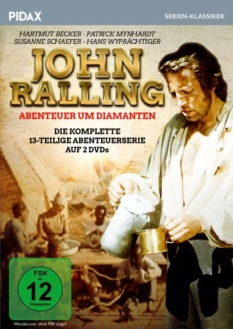 John Ralling - Abenteuer um Diamanten (Komplette Serie), 2 DVDs