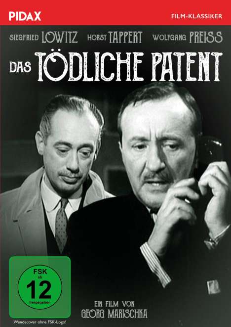 Das tödliche Patent, DVD