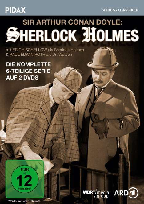 Sherlock Holmes (1968) (Komplette Serie), 2 DVDs