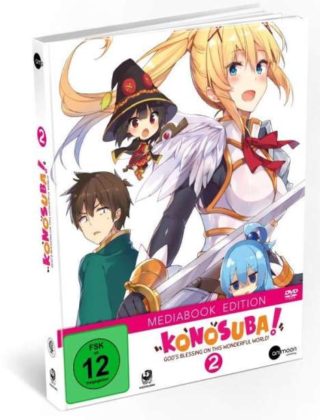 KonoSuba Vol. 2 (Limited Mediabook Edition), DVD