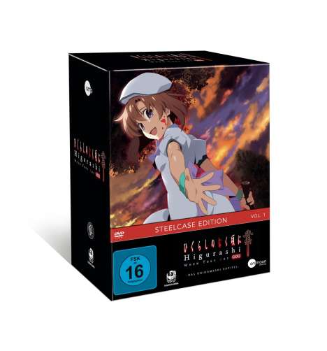 Higurashi GOU Vol. 1 (mit Sammelschuber) (Steelbook), DVD