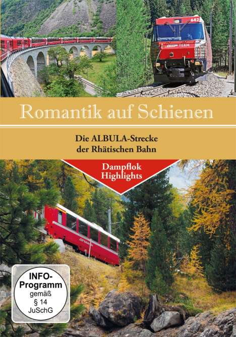 Die Albula-Strecke der Rhättischen Bahn, DVD