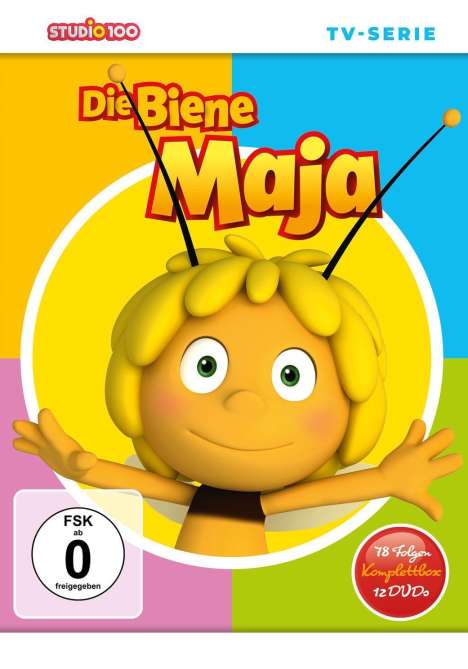 Die Biene Maja (CGI) (Komplette Serie), 12 DVDs