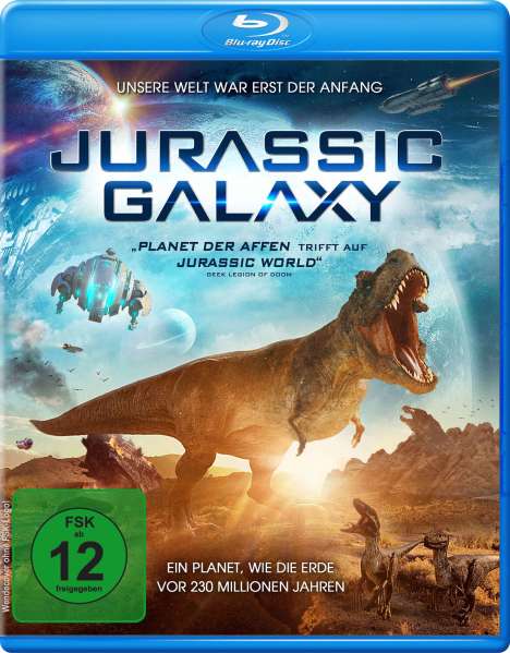 Jurassic Galaxy (Blu-ray), Blu-ray Disc