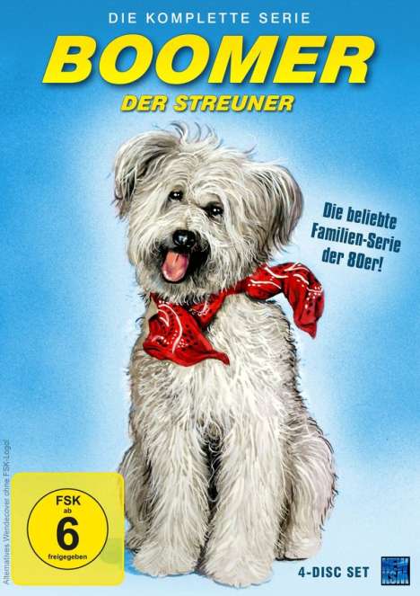 Boomer - Der Streuner (Komplette Serie), 4 DVDs