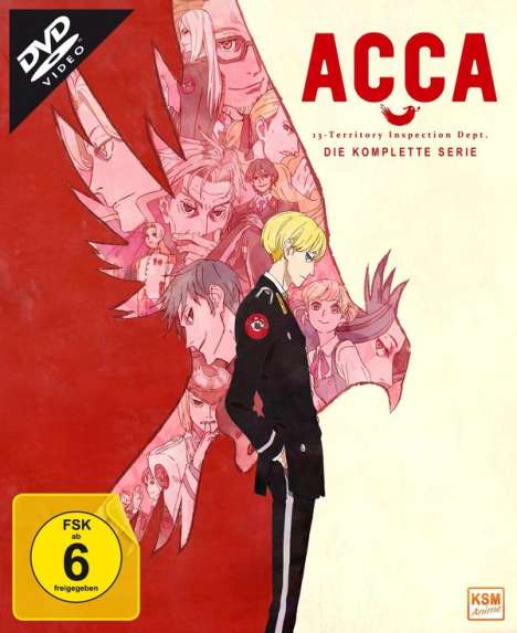 ACCA (Gesamtedition), 3 DVDs
