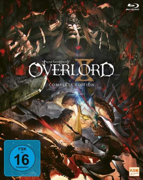 Overlord Staffel 2 (Complete Edition) (Blu-ray), 3 Blu-ray Discs