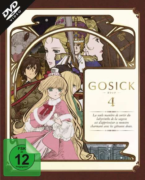 Gosick Vol. 4 (mit Sammelschuber), DVD