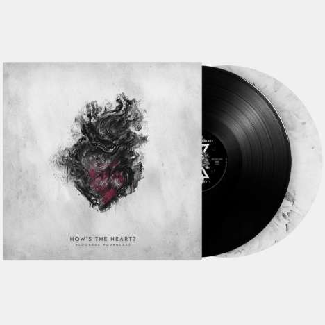 Bloodred Hourglass: How's The Heart? (Limited Edition) (Black &amp; White/Black Marbled Vinyl), 2 LPs