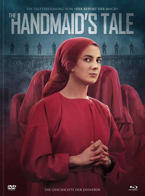 The Handmaid's Tale (1990) (Blu-ray &amp; DVD im Mediabook), 1 Blu-ray Disc und 1 DVD