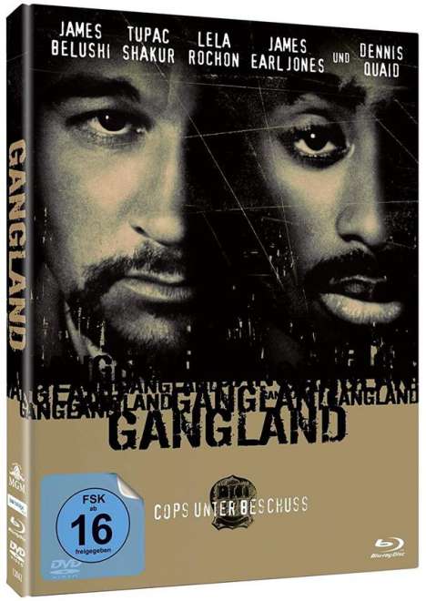 Gangland (1997) (Blu-ray &amp; DVD im Mediabook), 1 Blu-ray Disc und 1 DVD