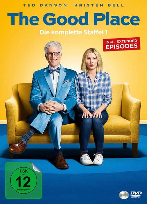 The Good Place Staffel 1, 4 DVDs