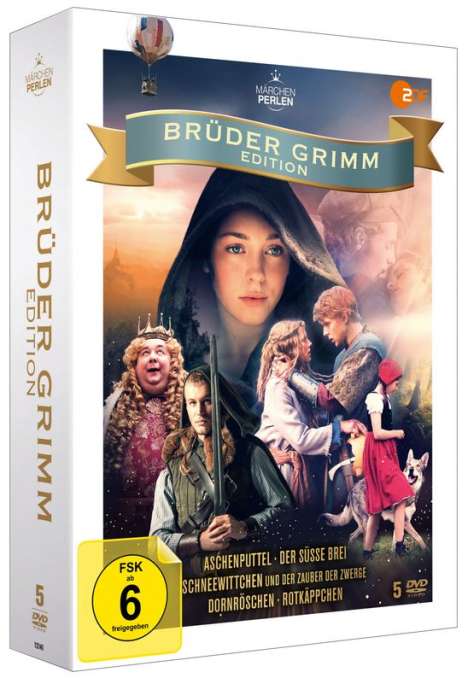 Brüder Grimm Edition (5 Filme), 5 DVDs