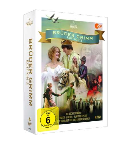 Brüder Grimm Edition 2 (4 Filme), 4 DVDs