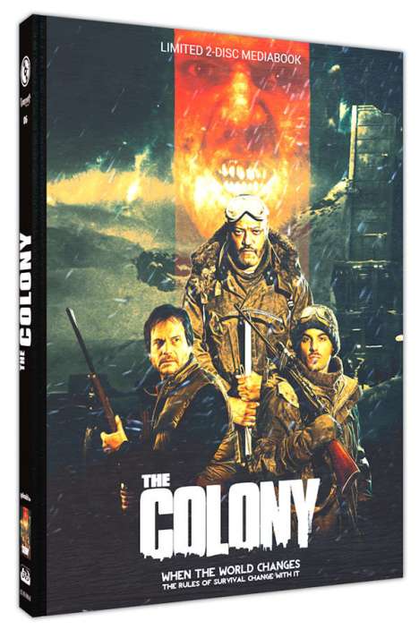 The Colony (Blu-ray &amp; DVD im Mediabook), 1 Blu-ray Disc und 1 DVD