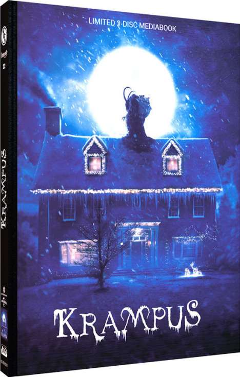 Krampus (Blu-ray &amp; DVD im Mediabook), 1 Blu-ray Disc und 1 DVD