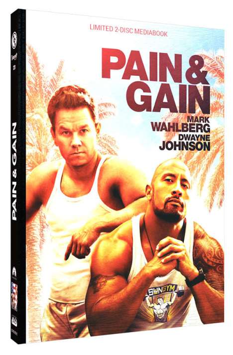 Pain &amp; Gain (Blu-ray &amp; DVD im Mediabook), 1 Blu-ray Disc und 1 DVD