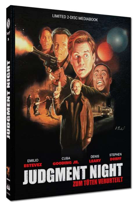 Judgment Night (Blu-ray &amp; DVD im Mediabook), 1 Blu-ray Disc und 1 DVD