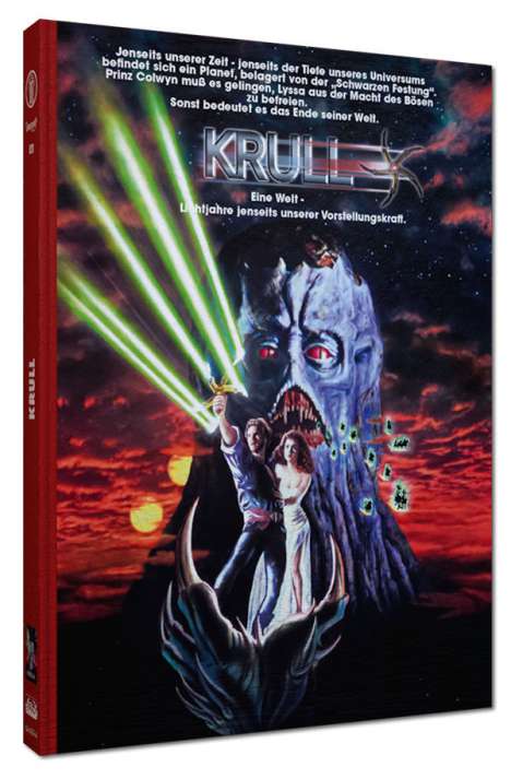 Krull (Blu-ray &amp; DVD im wattierten Mediabook), 1 Blu-ray Disc und 1 DVD
