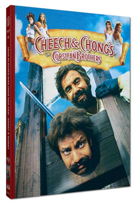 Cheech &amp; Chong - Weit und breit kein Rauch in Sicht (Blu-ray &amp; DVD im Mediabook), 1 Blu-ray Disc und 1 DVD