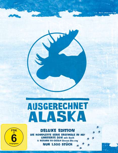 Ausgerechnet Alaska (Komplette Serie) (Blu-ray), 15 Blu-ray Discs