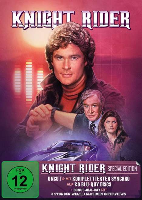 Knight Rider (Komplette Serie) (Blu-ray), 21 Blu-ray Discs