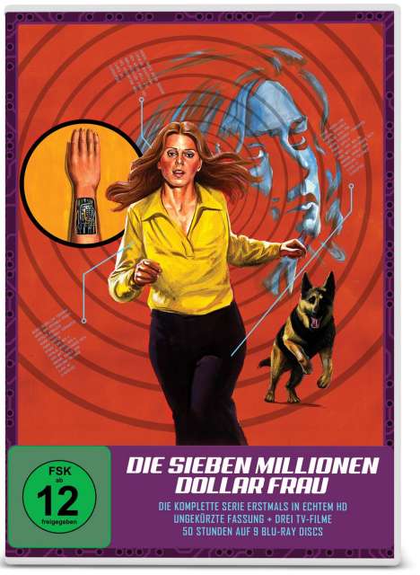 Die sieben Millionen Dollar Frau (Komplette Serie) (Blu-ray), 9 Blu-ray Discs