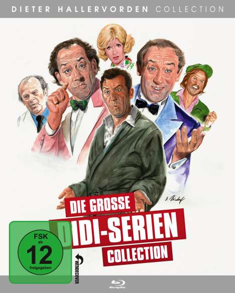 Die grosse Didi-Serien Collection (SD on Blu-ray), 4 Blu-ray Discs