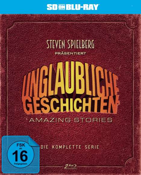 Unglaubliche Geschichten - Amazing Stories (Komplette Serie) (SD on Blu-ray), 2 Blu-ray Discs