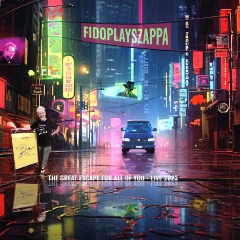 FiDOplaysZAPPA: The Great Escape For All Of You (Live 2023), CD