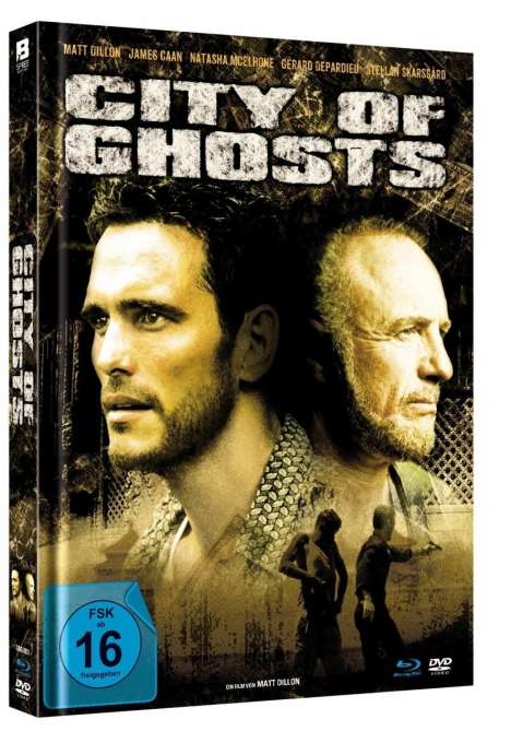City of Ghosts (2002) (Blu-ray &amp; DVD im Mediabook), 1 Blu-ray Disc und 1 DVD