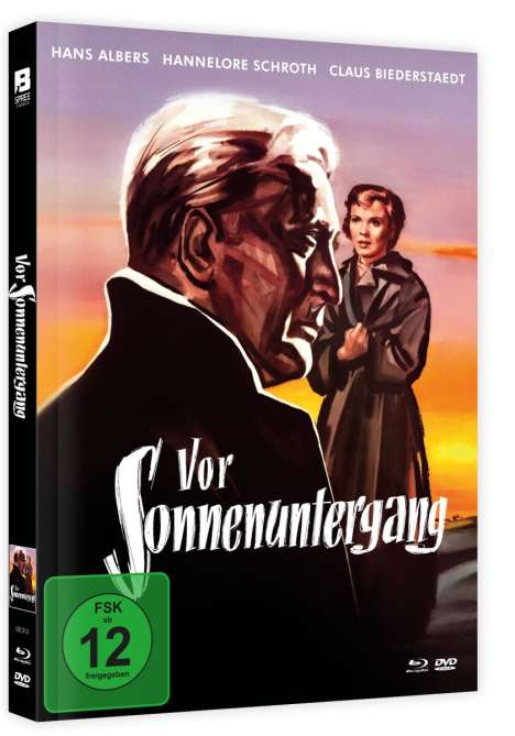Vor Sonnenuntergang (Blu-ray &amp; DVD im Mediabook), 1 Blu-ray Disc und 1 DVD