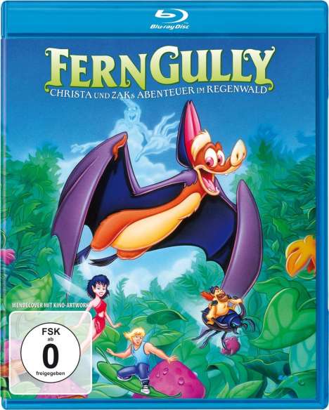 FernGully - Christa und Zaks Abenteuer im Regenwald (Blu-ray), Blu-ray Disc