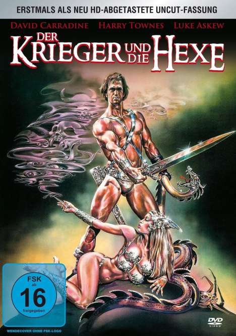 Der Krieger und die Hexe, DVD