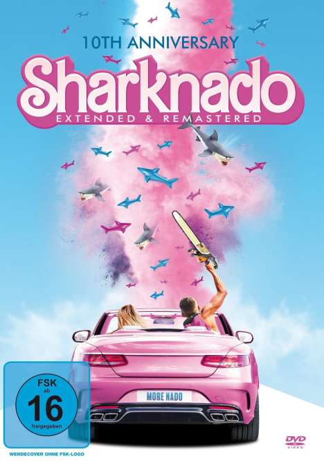Sharknado - More Sharks more Nado (10th Anniversary Extended Edition), DVD