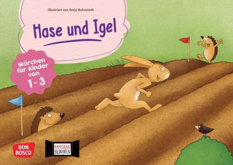 Brüder Grimm: Hase und Igel. Kamishibai Bildkartenset, Diverse