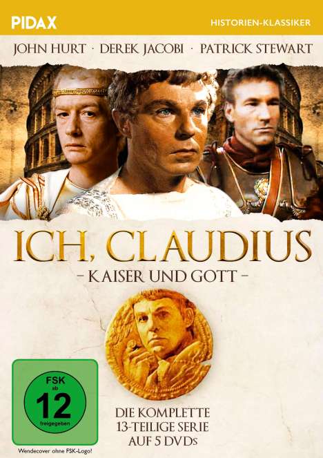 Ich, Claudius - Kaiser und Gott (Komplette Serie), 4 DVDs