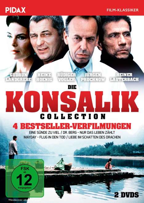 Die Konsalik Collection (Vier Bestseller-Verfilmungen), 2 DVDs