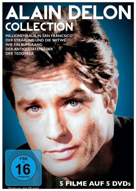 Alain Delon - Collection (5 Filme), 5 DVDs