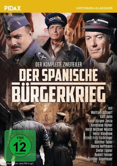 Der spanische Bürgerkrieg, DVD