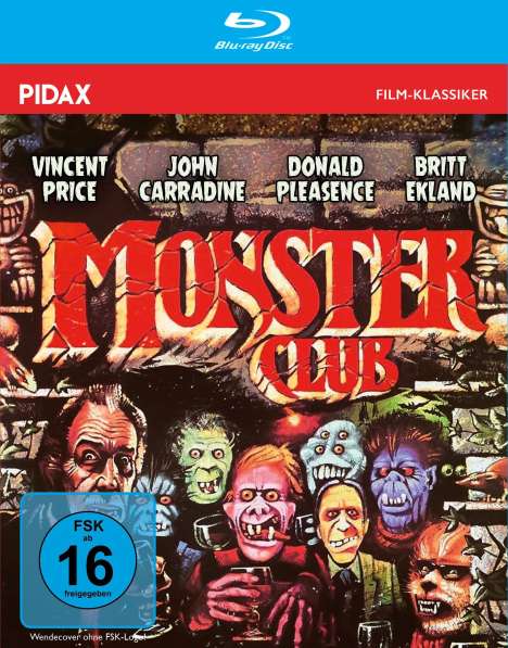 Monster Club (Blu-ray), Blu-ray Disc